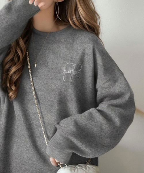 日本🇯🇵連線 Classical Elf 胸前Logo刺繡簡約針織衫 刺繡 休閒 長袖 T恤 打底 內搭 4色(任買兩件711免運)/預購