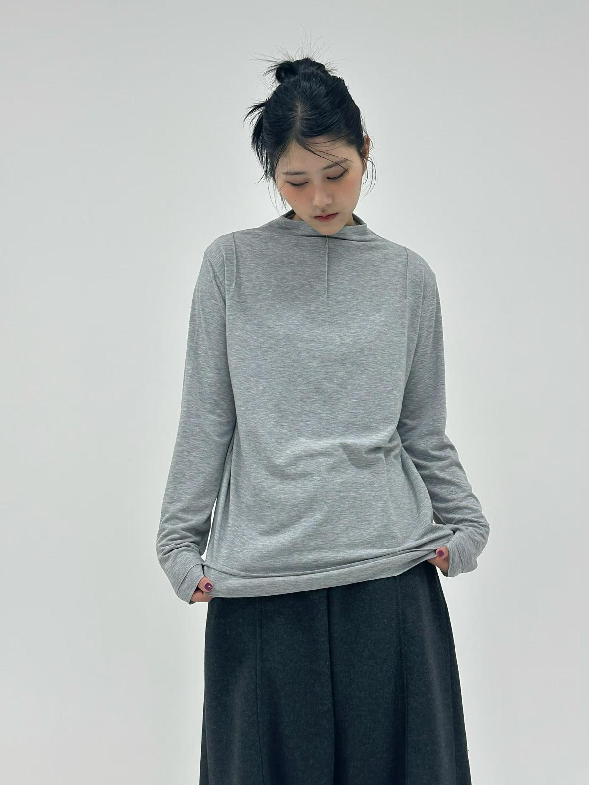 SN018 淨色薄身上衣 Free size