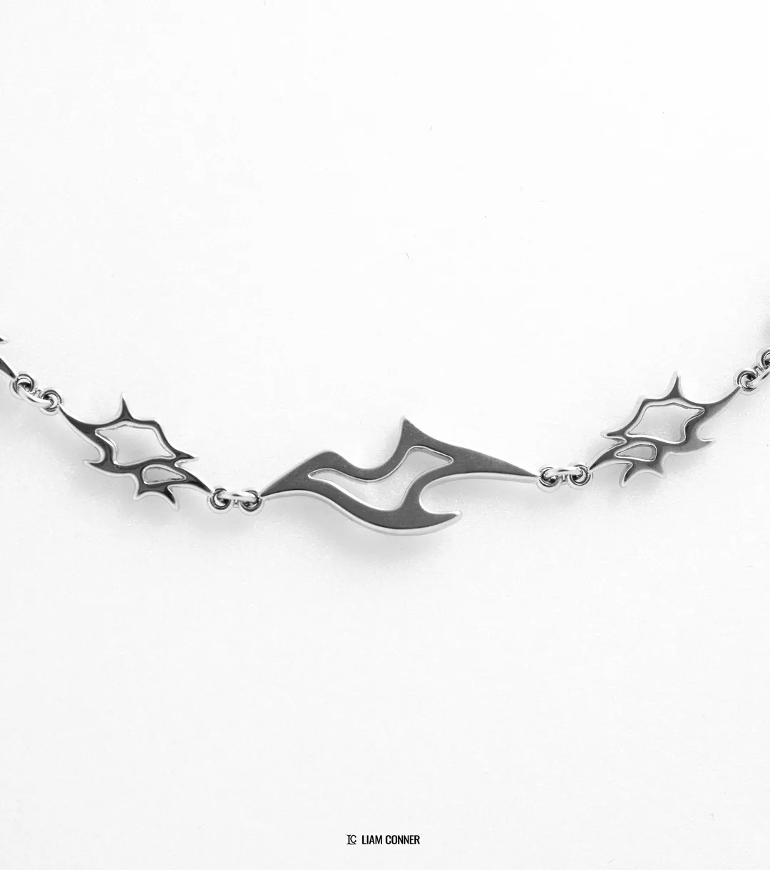Liam Conner 流焰雕花項鍊