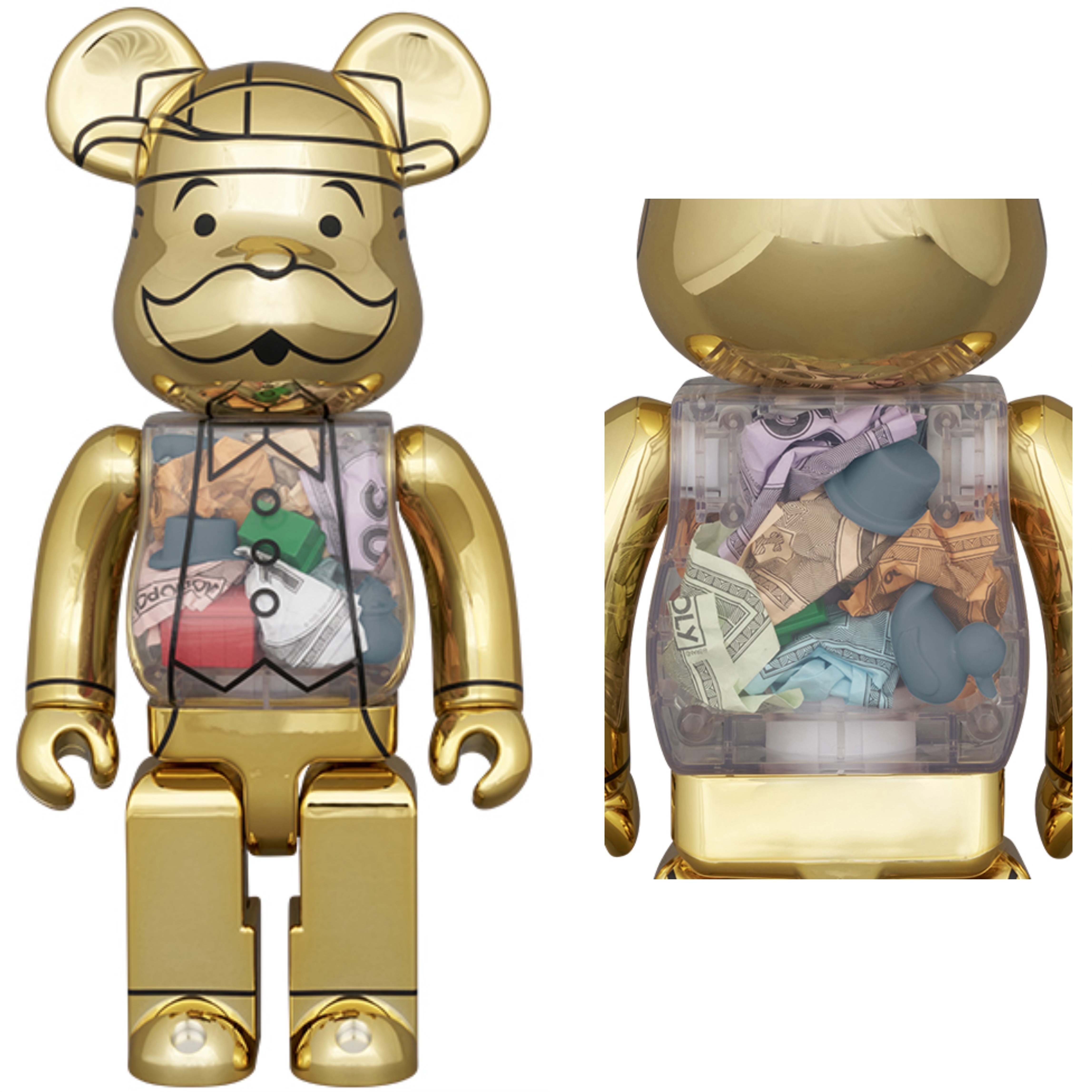 🎏預訂🎏Bearbrick 400% Mr.Monopoly 90th Anniv