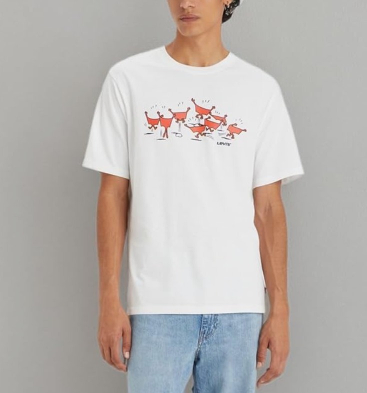 【預購】 LEVIS H122450 男裝經典圖案短袖T恤
