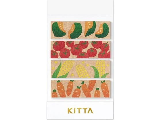 牛皮紙_蘋果 隨身攜帶和紙膠帶 KITPP011｜日本日本 KITTA