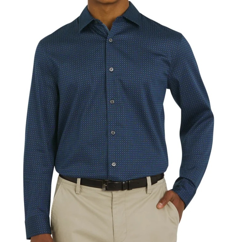 【預購】 DKNY H122452 男裝經典梭織長袖襯衫