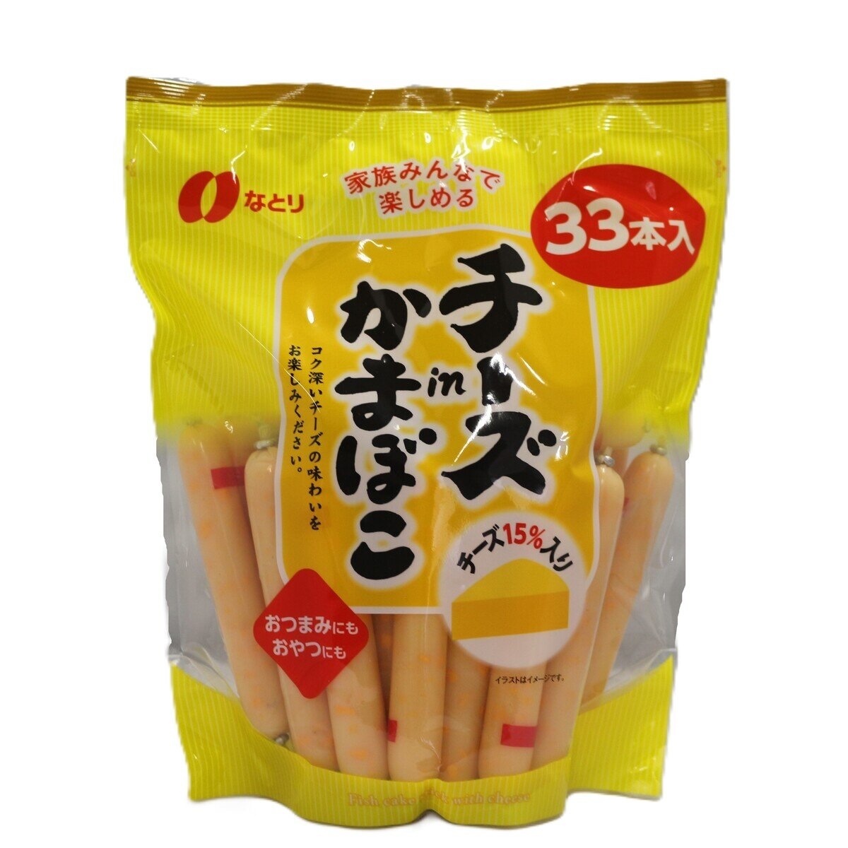 Natori-芝士魚肉腸 33入