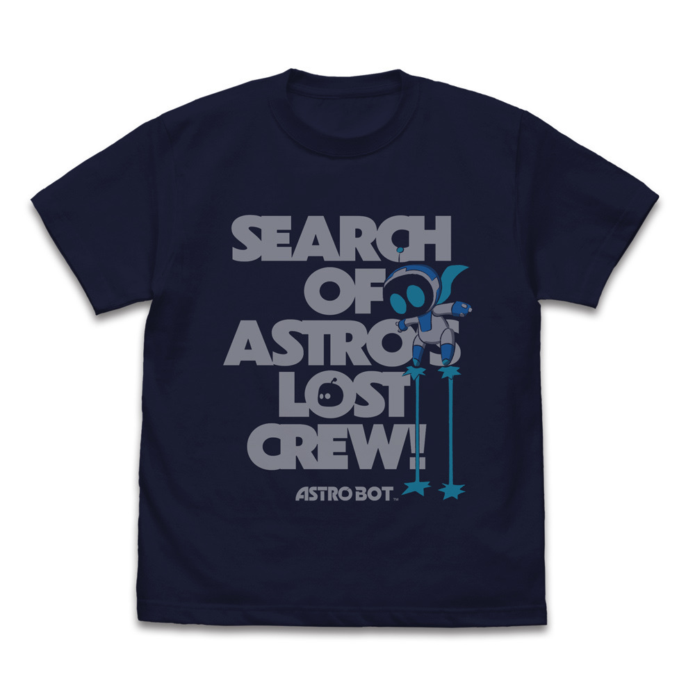 Cospa 011226 アストロ 大捜索 Tシャツ [ASTRO BOT] NAVY
