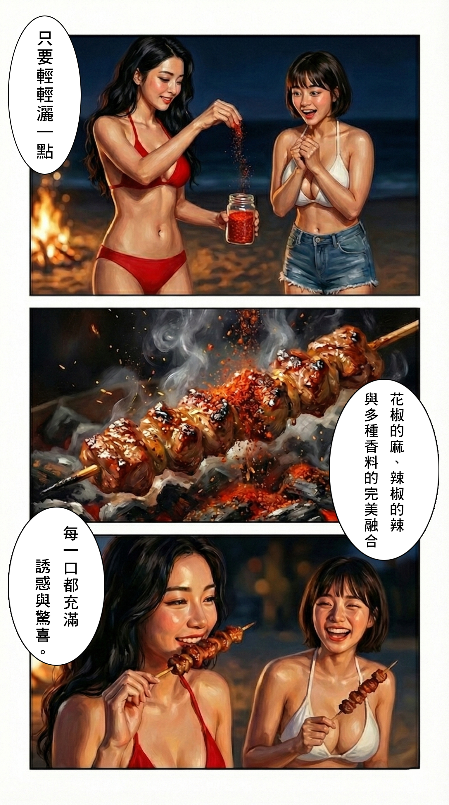 每一粒粉末，都蘊含著對味蕾的深情告白，濃縮了四川盆地的熱烈與雲貴高原的醇厚，交織出一場麻辣交響樂的盛宴。一股難以抗拒的香氣撲鼻而來，那是花椒的麻、辣椒的辣與多種香料的完美融合，彷彿瞬間置身於熱鬧非凡的夜市，每一口都充滿誘惑與驚喜。