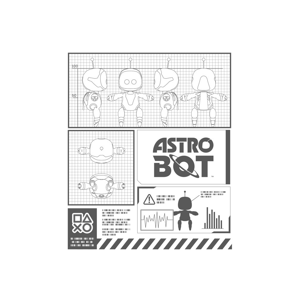 Cospa 011226 アストロ ディテール Tシャツ [ASTRO BOT]