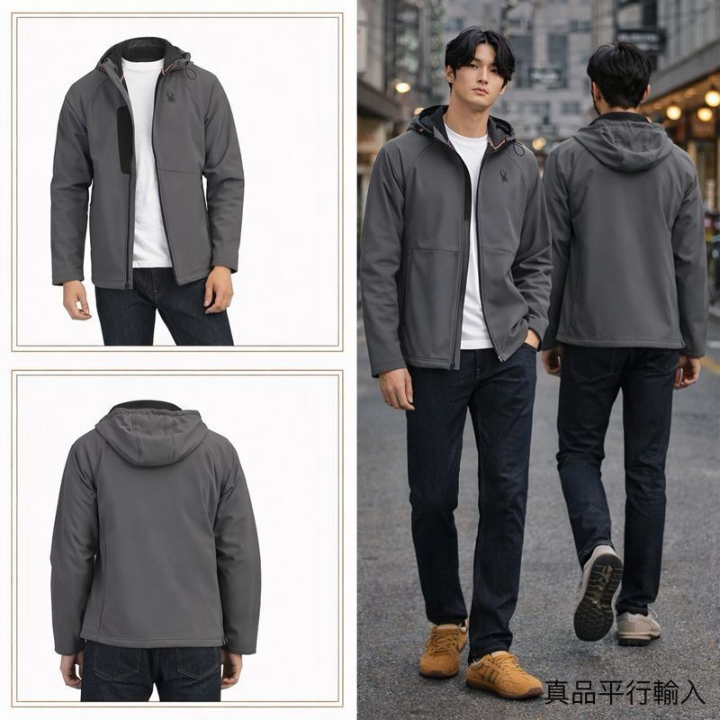 【預購】 SPYDER H122460 男裝防風保暖外套