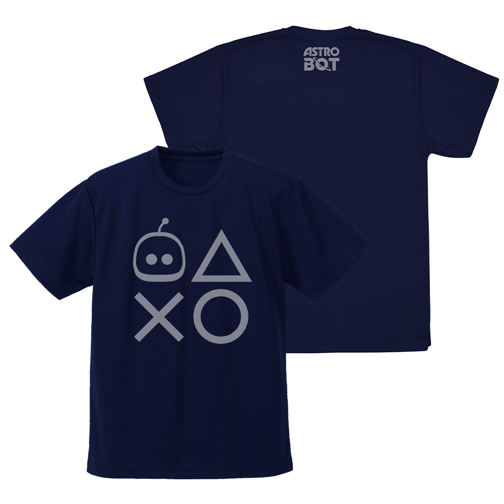 Cospa 011226 アストロ シェイプス ドライTシャツ [ASTRO BOT] NAVY