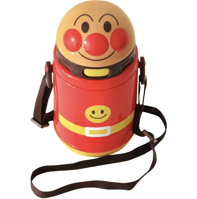 麵包超人 400ml 保冷吸管水壺