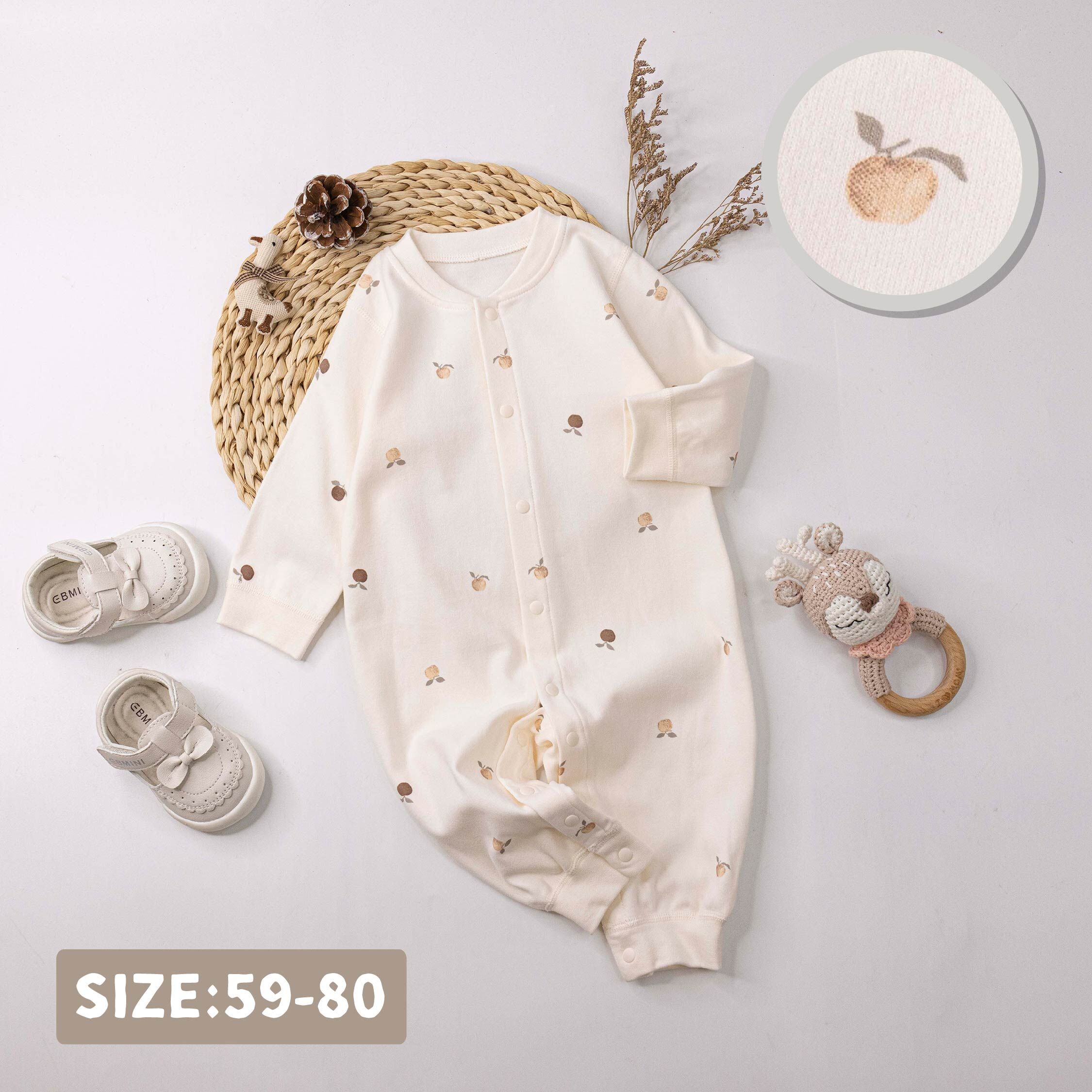 純淨系列【T3112】可口水果親膚連身衣