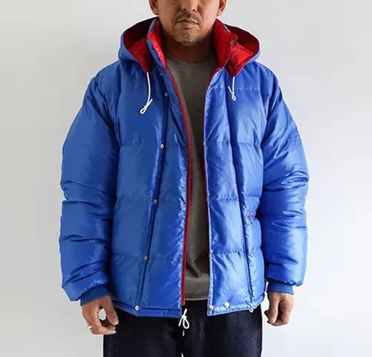 FINAL SALE: A.PRESSE DESMAISON DOWN JACKET - BLUE SIZE 3 PRE ORDER ITEM (預訂中)