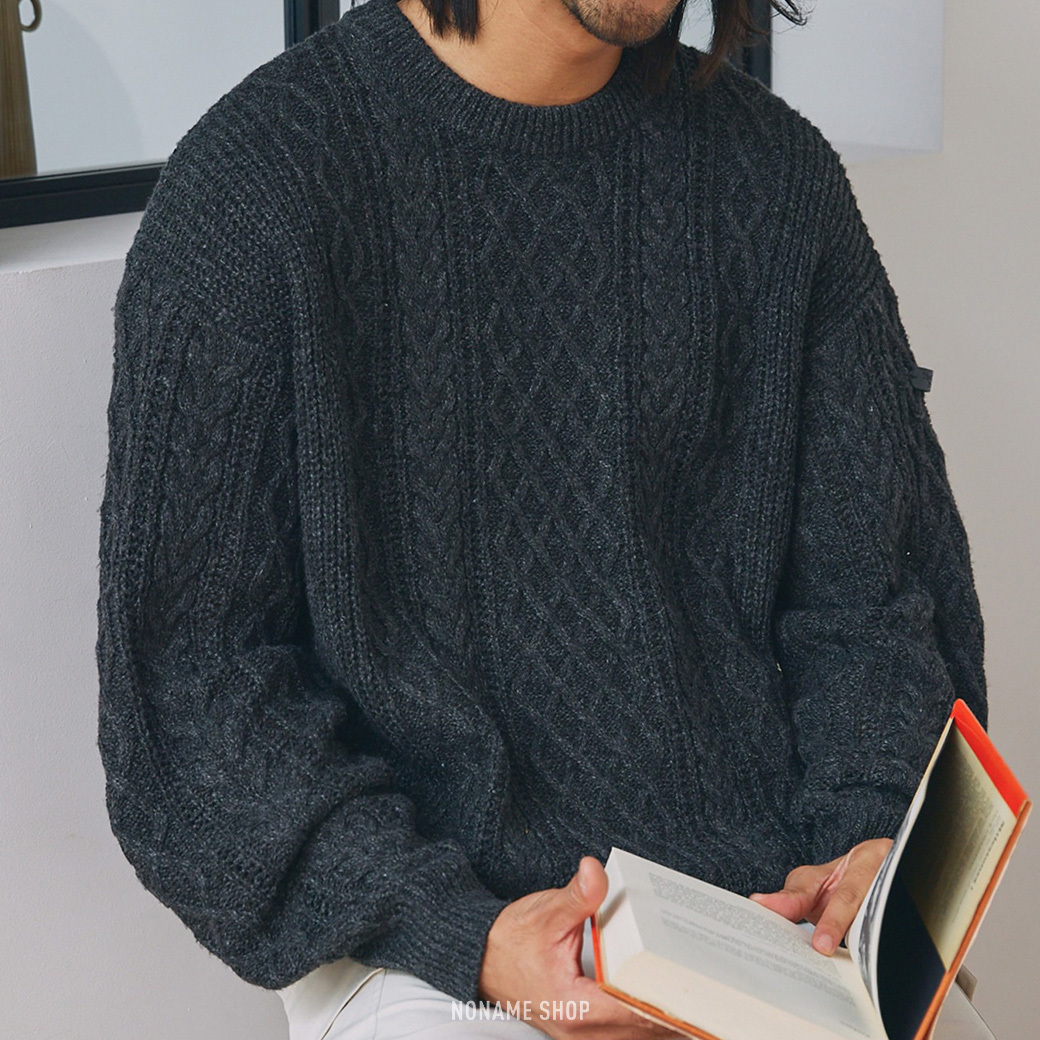 🔥限時特價🔥 THE CRAFT CREW PRODUCTS 保暖 防靜電 防起毛球 麻花針織 長袖 五色 (男/女同款)