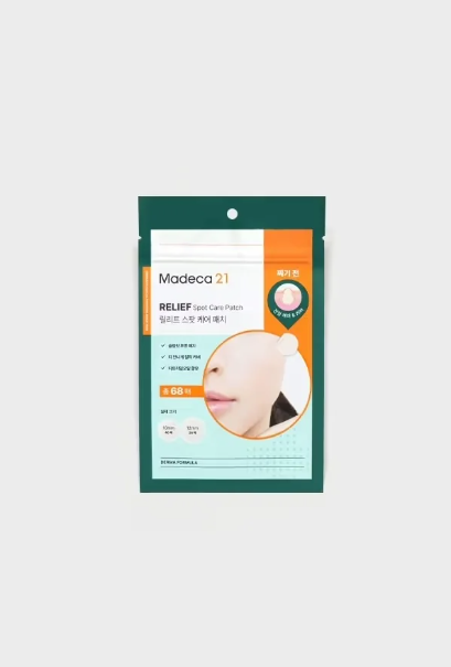 DAISO Madeca21 Acne Relief Patches (68 pieces) from South Korea