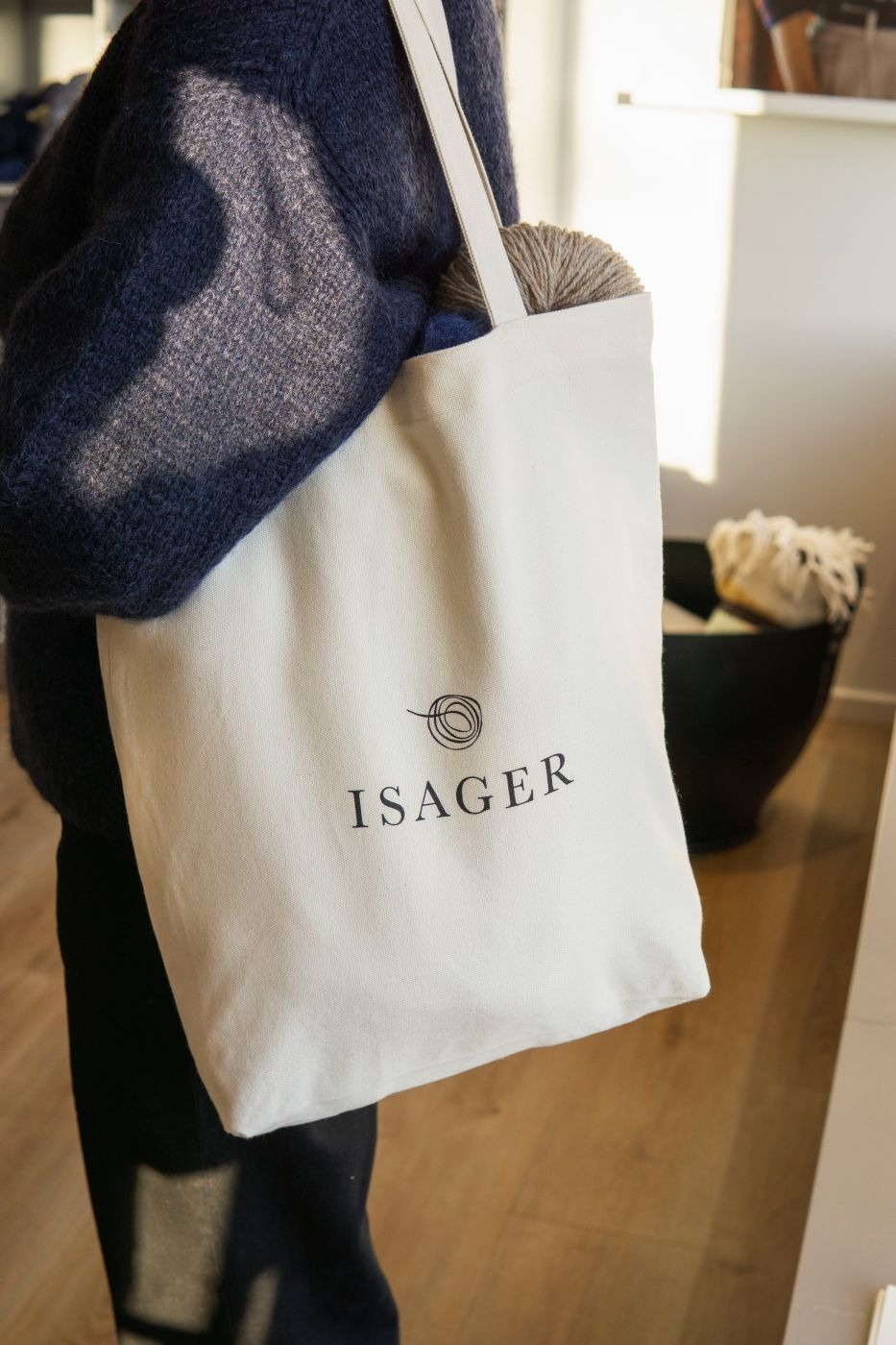 ISAGER 品牌托特包 -Isager