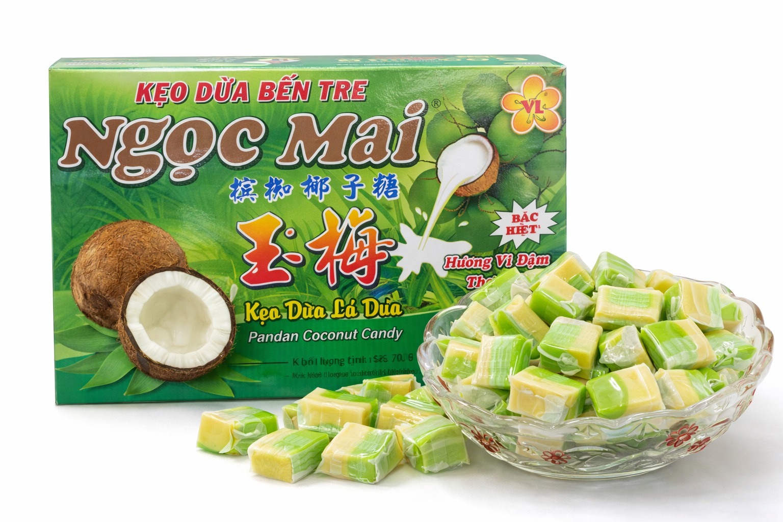 Ngoc Mai Coconut Candy 400g