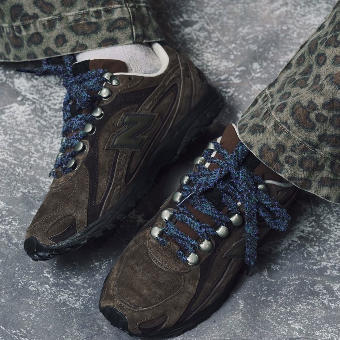 NEW BALANCE X BASKETCASE 深棕 麂皮 聯名款 金屬扣環 限量 男鞋 U204LBC1