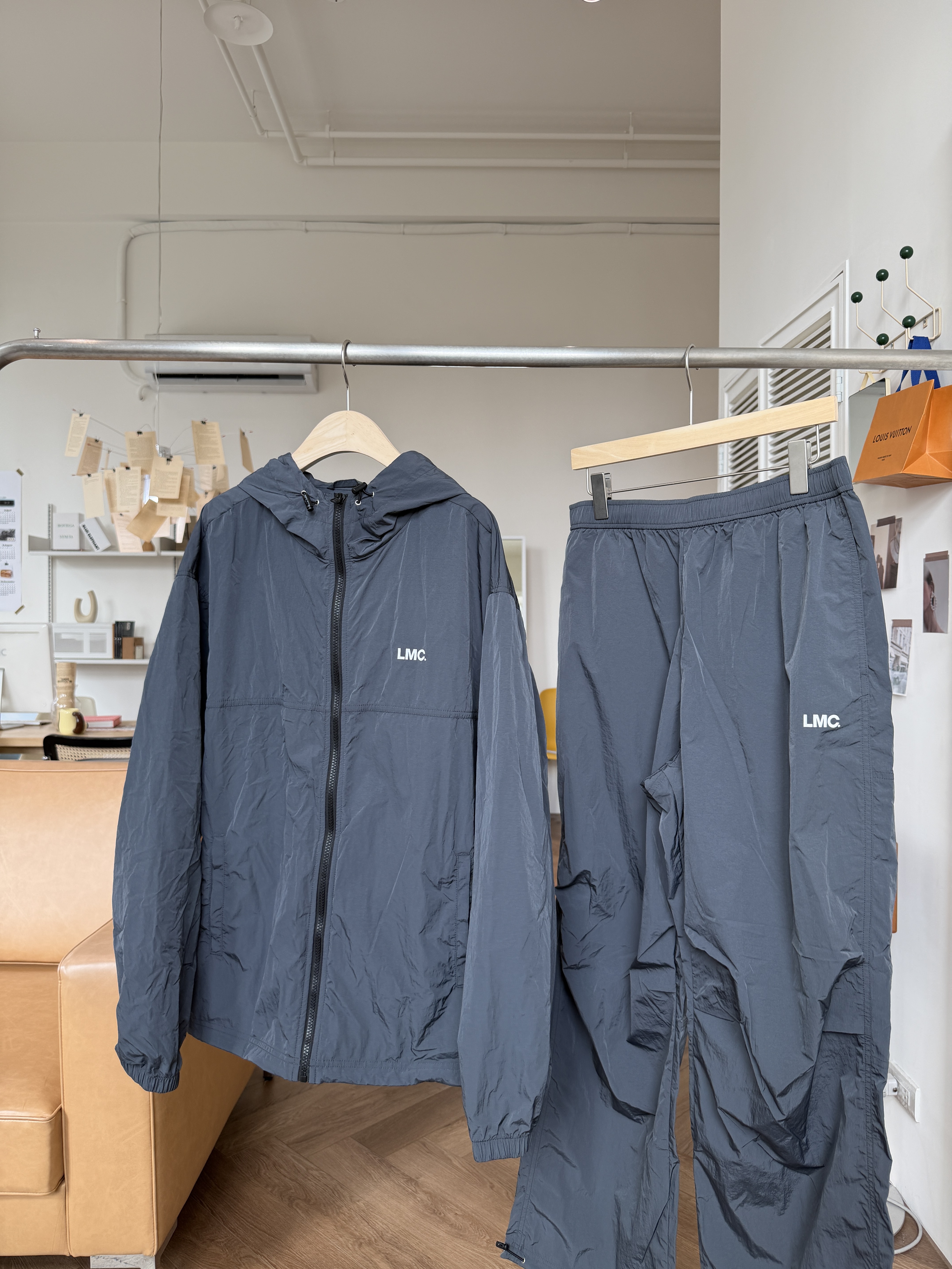 二手衣／韓國潮牌 LMC 尼龍運動套組 全新