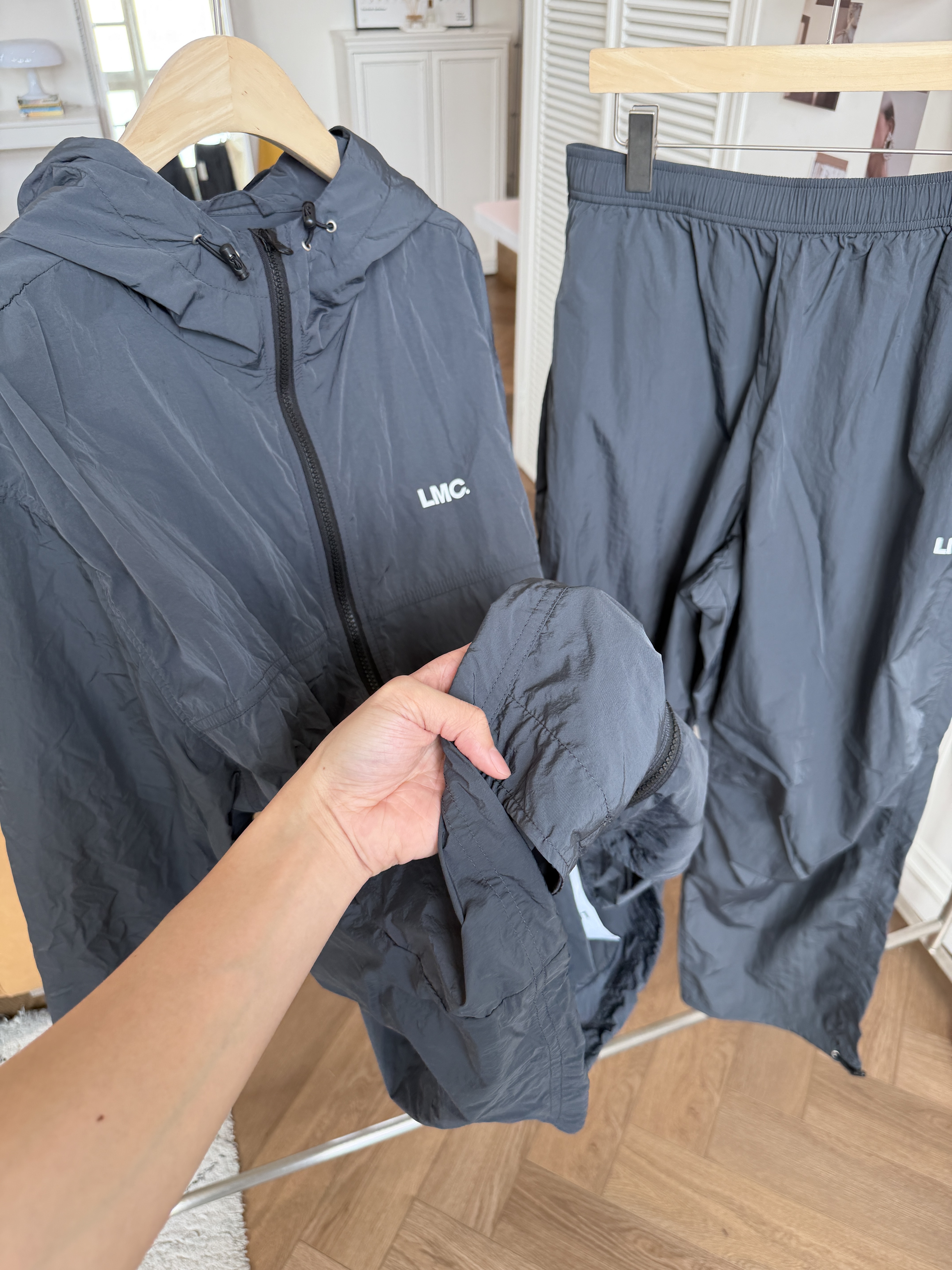 二手衣／韓國潮牌 LMC 尼龍運動套組 全新