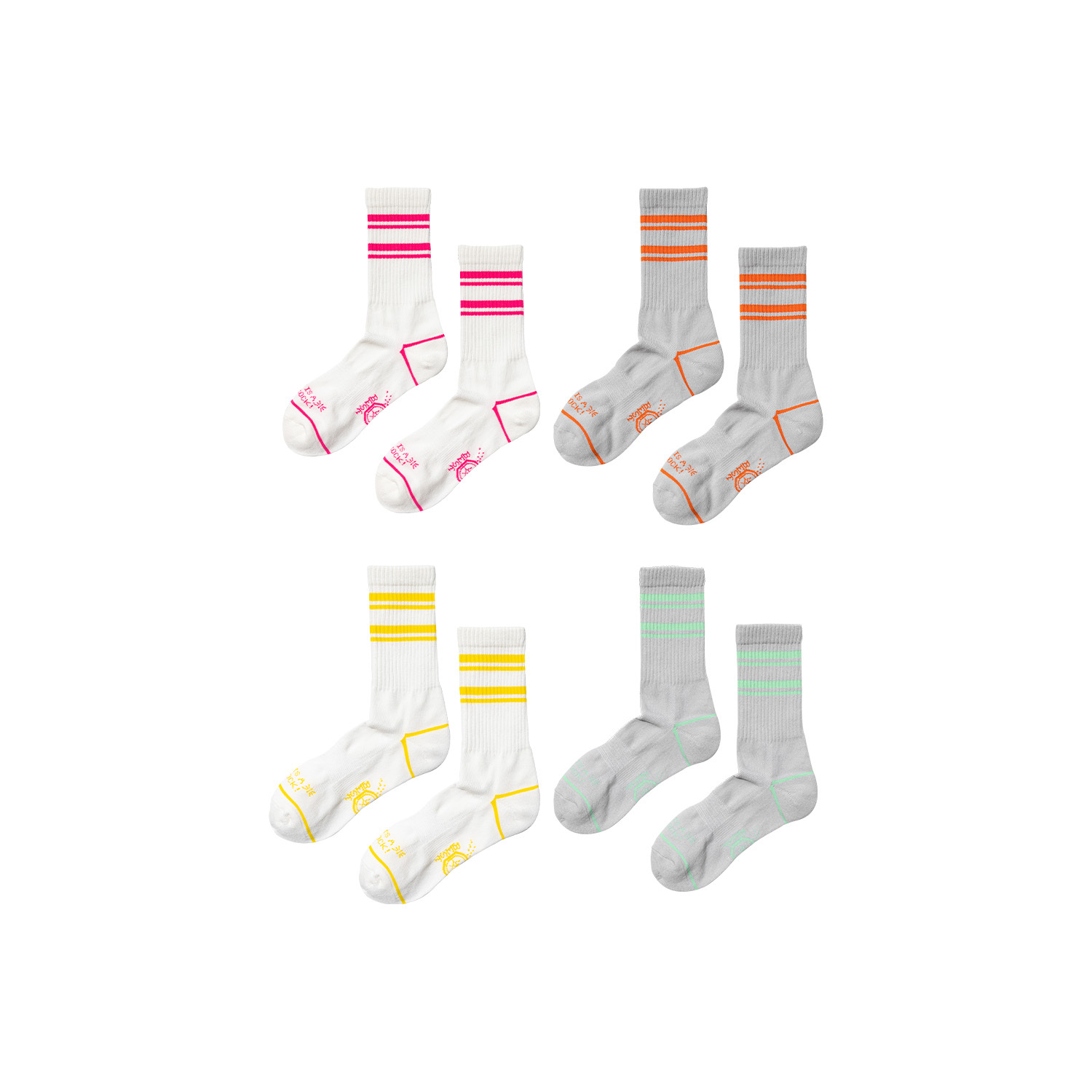 【車庫服飾】BEST FOOT FRIEND Double Stripe series