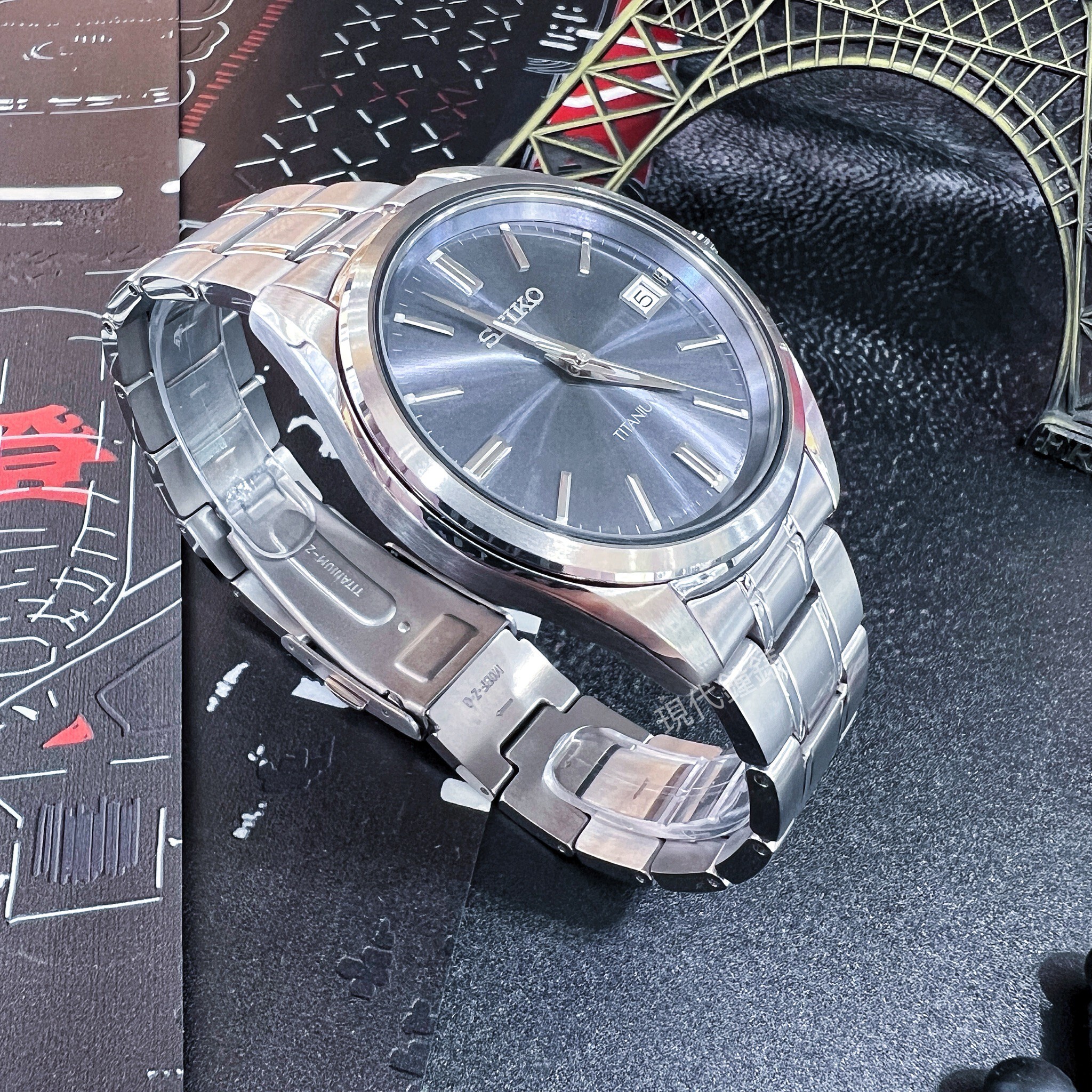 【SEIKO 精工】CS 經典簡約鈦金屬腕錶6N52-00B0B 40mm 現代鐘錶