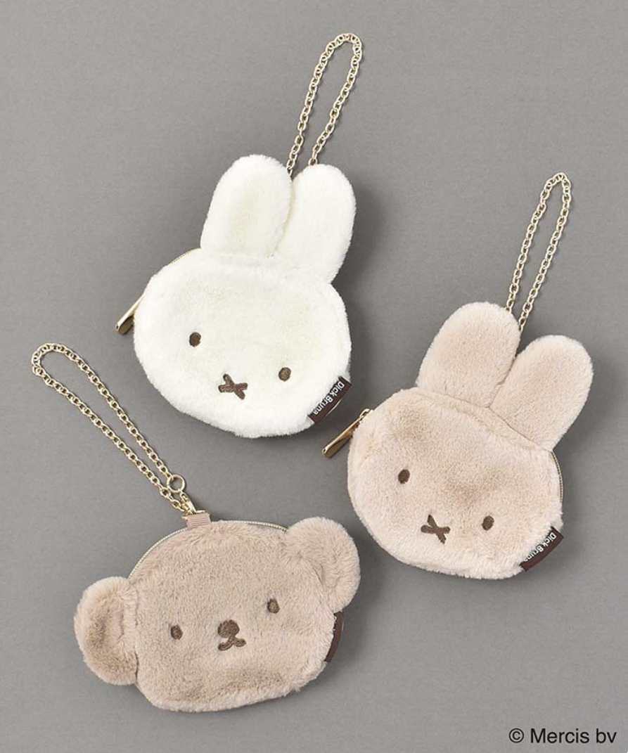 日本 MIFFY 米飛兔 鍊條零錢包 收納包