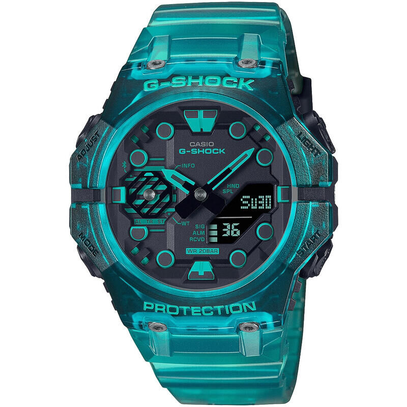 Casio G-Shock GA-B001G-2A 綠松石藍色 手錶 (香港行貨)