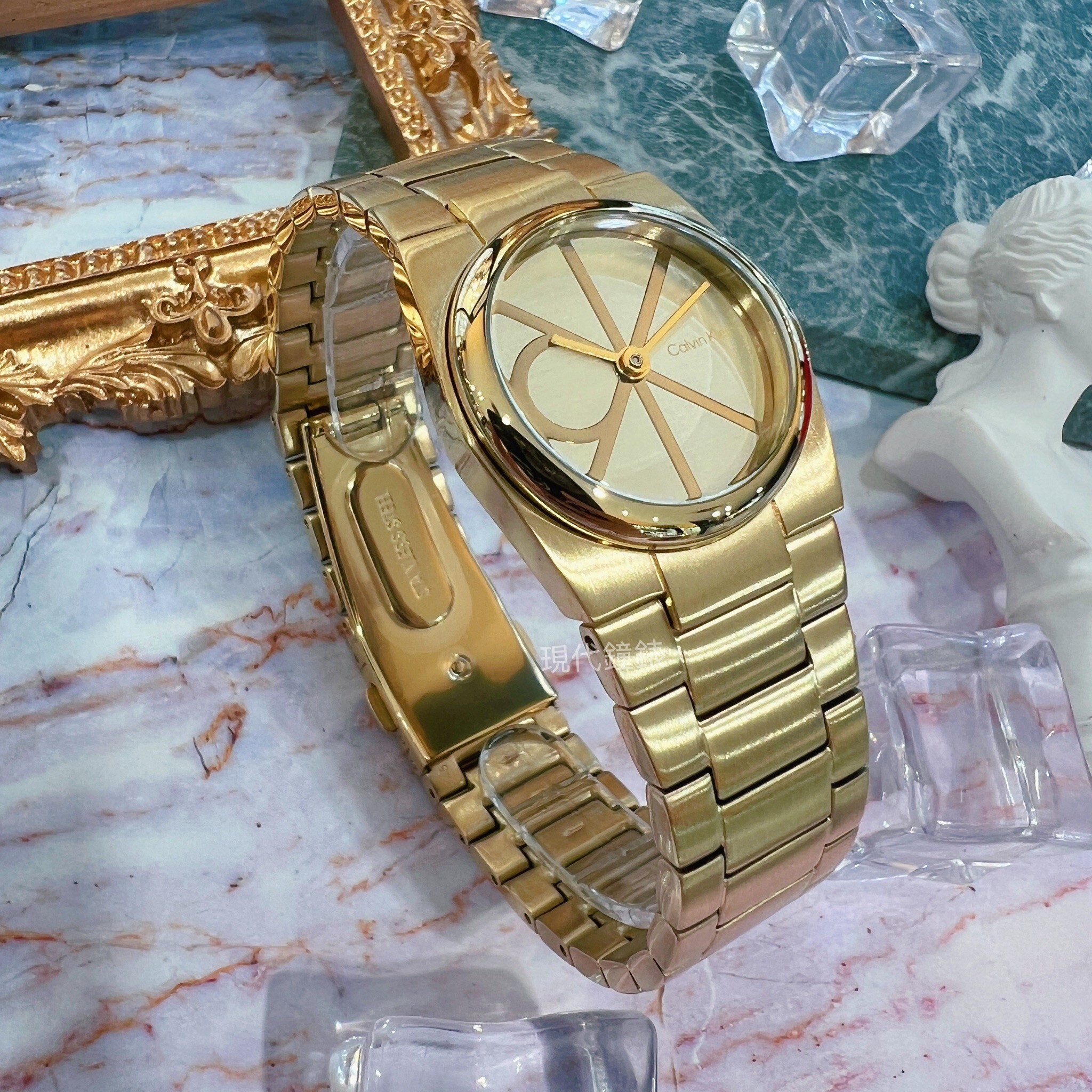 【CALVIN KLEIN】Unite 經典Logo時尚女錶CK25100127 26mm 現代鐘錶