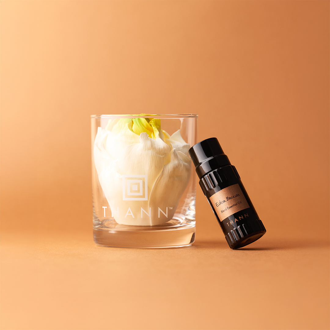 伊甸微風複方精油10ml+索拉花擴香杯