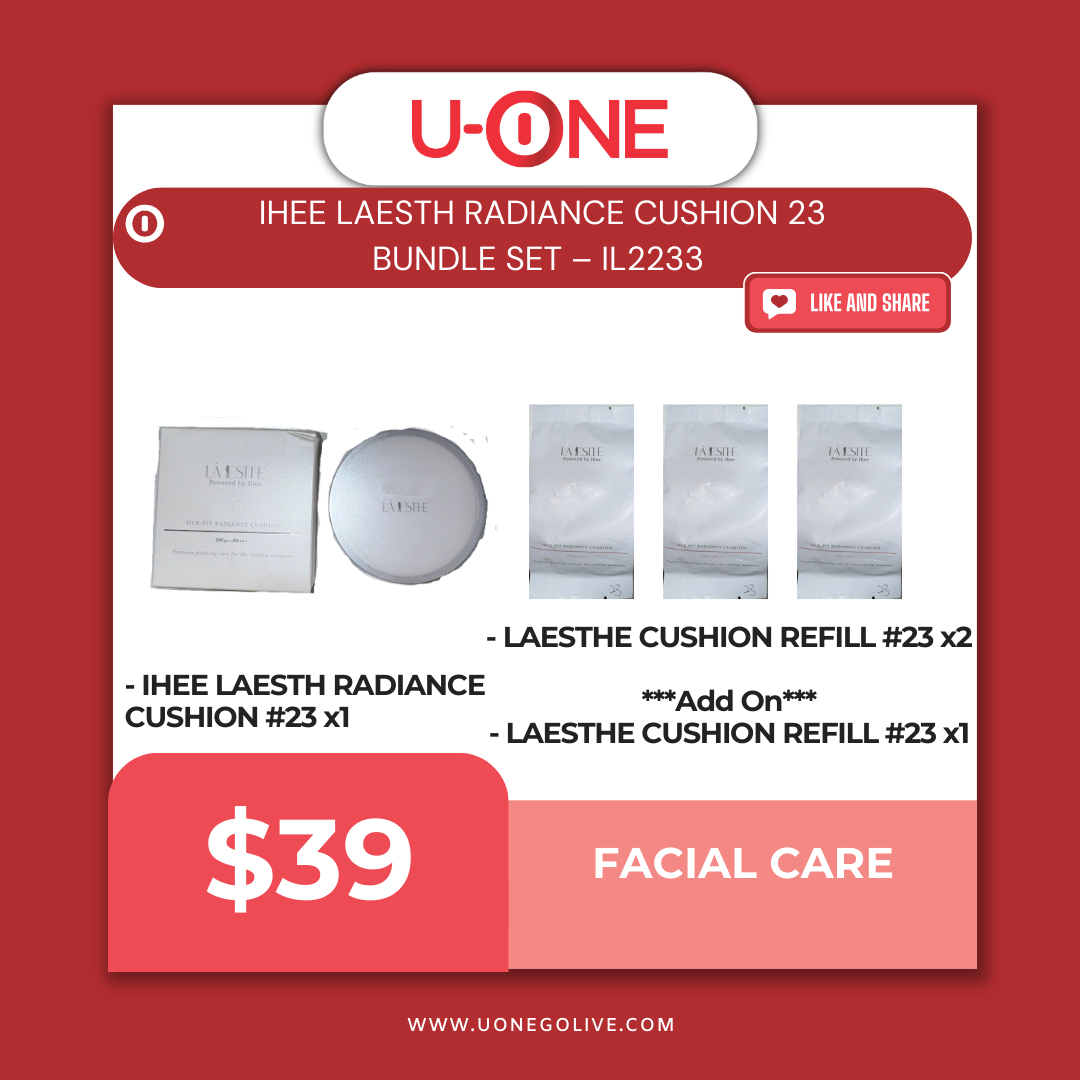 IHEE LAESTH RADIANCE CUSHION 23 BUNDLE SET – IL2233