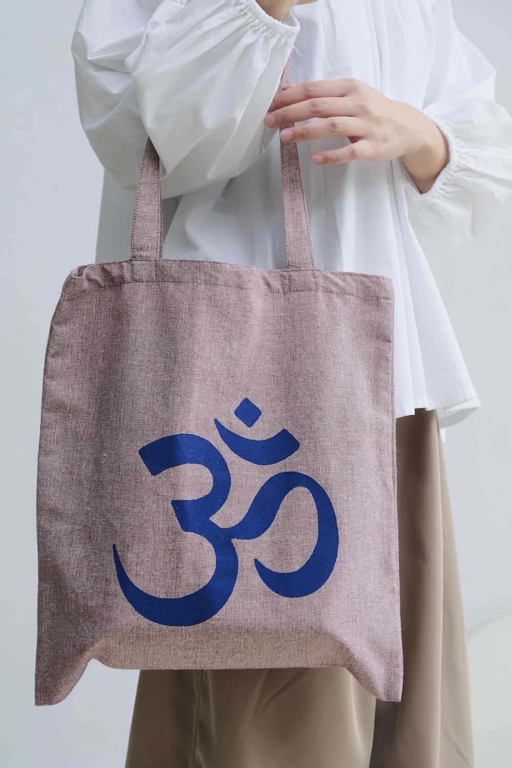 尼泊爾環保購物袋 宇宙之音 OM / 兩色