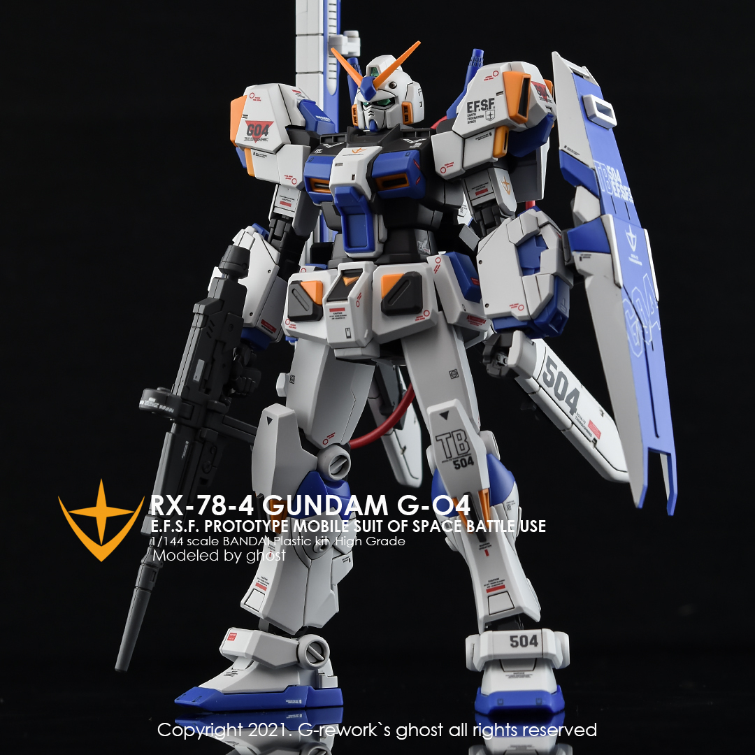 G-Rework 水貼 - [HG] RX-78-04 CD-HL-7804