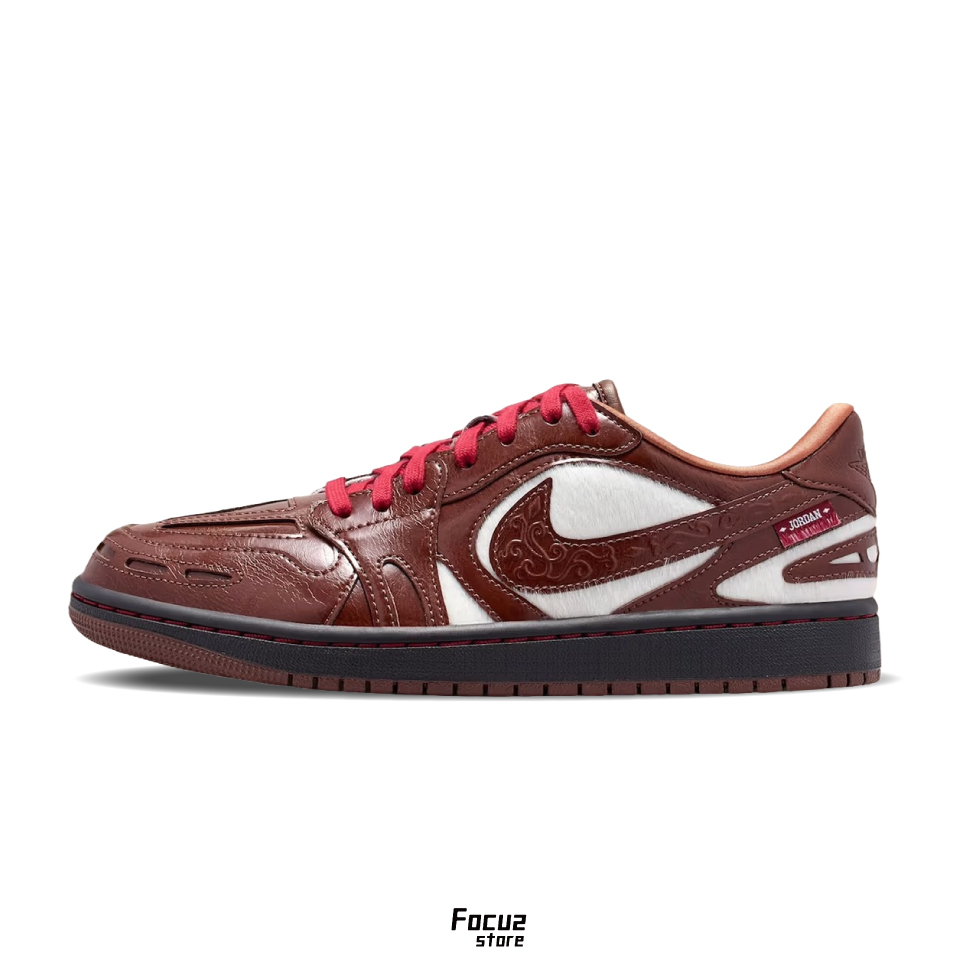 【Focus Store】預購 Nike Air Jordan 1 Low MM V3 "Year of the Horse" 酒紅 浮雕 馬年 CNY IQ1106-220