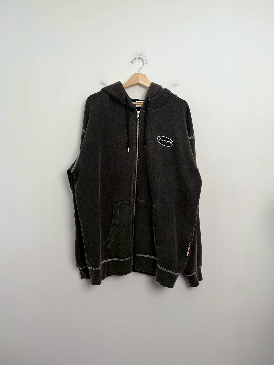 OVER PRINT POP ART Zip Hoodie Ver:10 SIZE XL