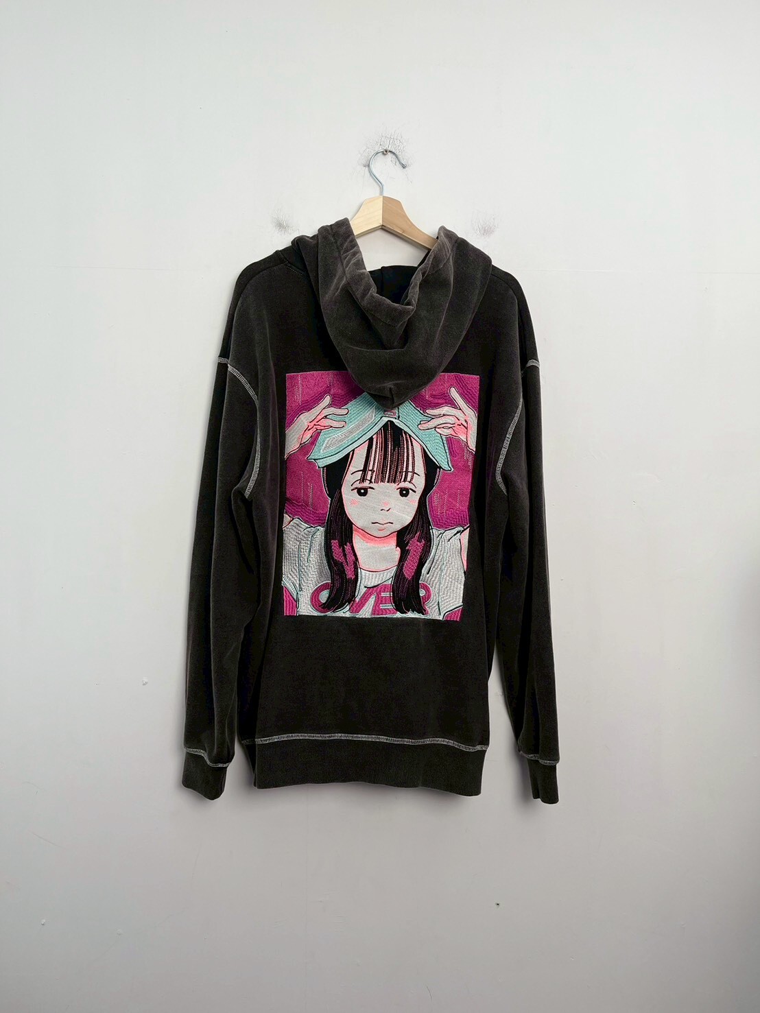 OVER PRINT POP ART Zip Hoodie Ver:10 SIZE XL