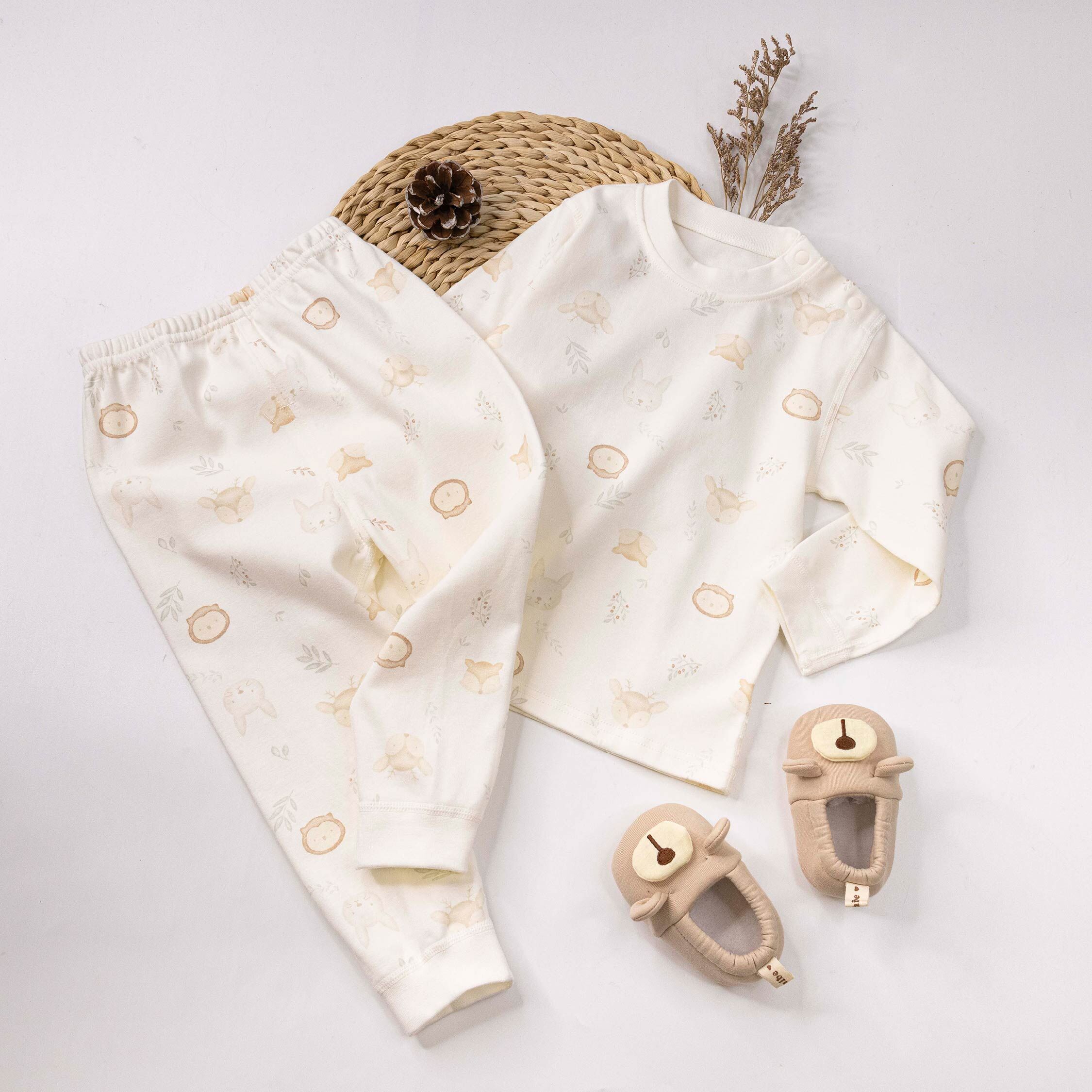 純淨系列【T3123】森林動物好朋友睡衣套裝