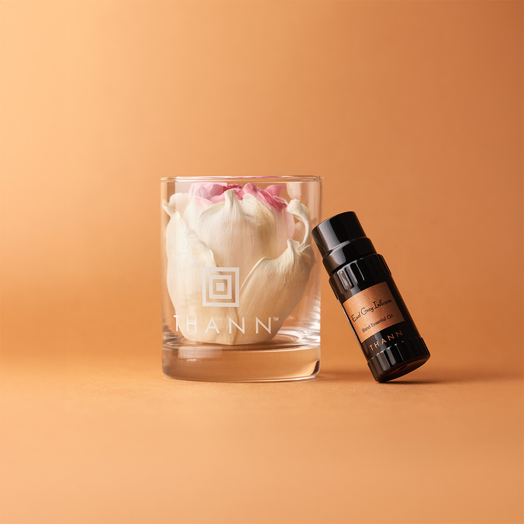 伯爵茶複方精油10ml+索拉花擴香杯