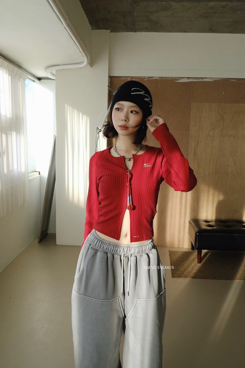 <首波優惠🌶️> NIKE 小心機 螺紋短版上衣