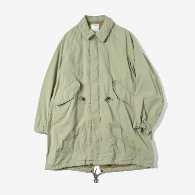 VISVIM LEVINSON FISHTAIL *MUD DYE 泥染 - LT.GREEN SIZE 2 IN STOCK NOW (現貨發售中)