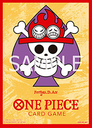 海賊王卡牌遊戲 官方卡套: 豪華亞光限定卡套 vol.4 波特卡斯・D・艾斯