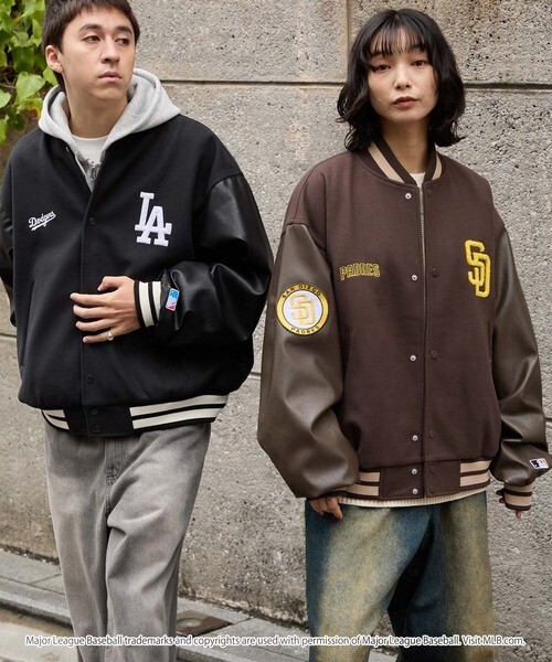 KTQ STORE ‧日本 MLB 美國 職棒 大聯盟 刺繡 皮革 棒球外套 3色