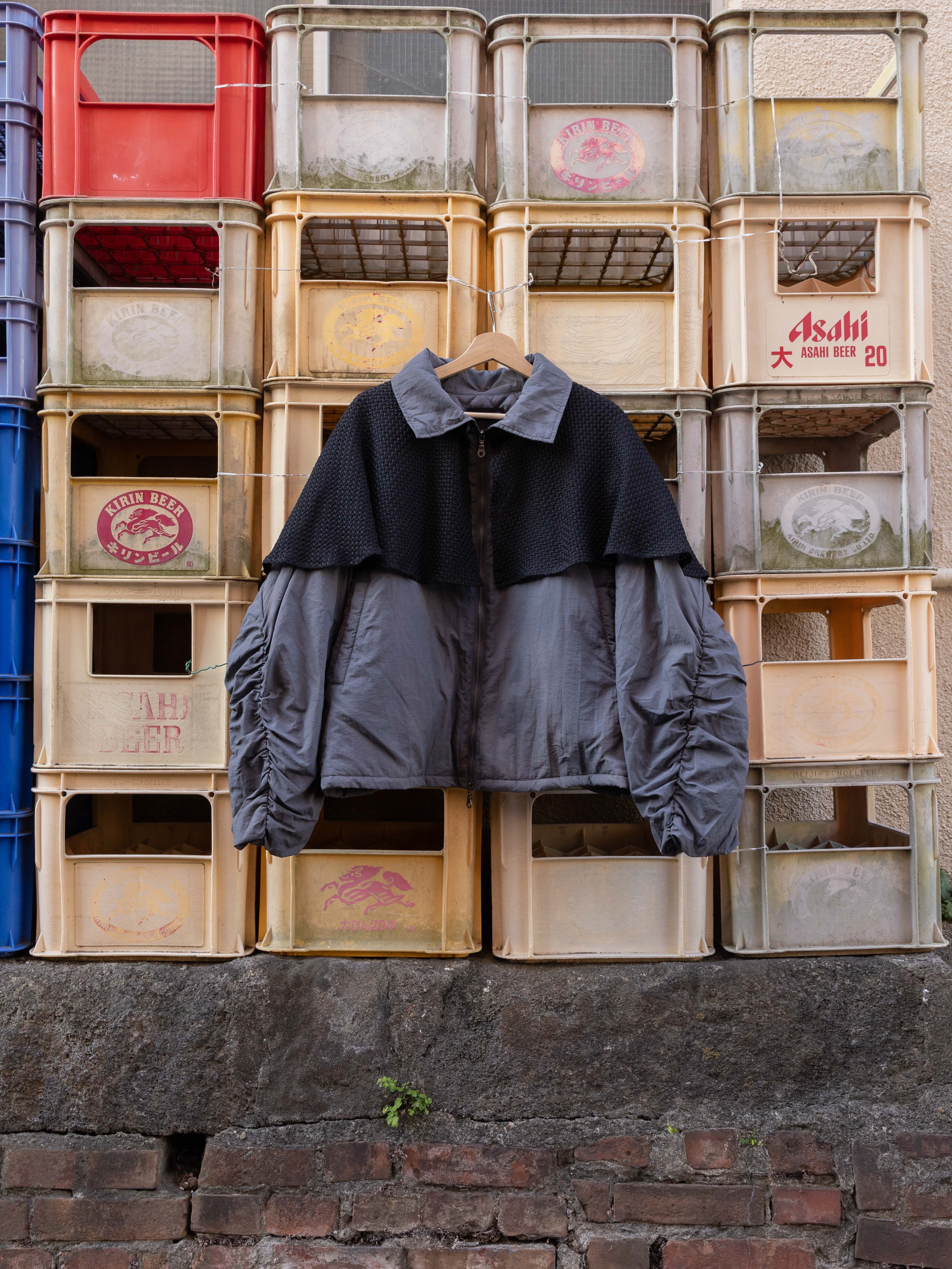 KLONE Shawl Bomber Jacket 披肩 飛行 外套