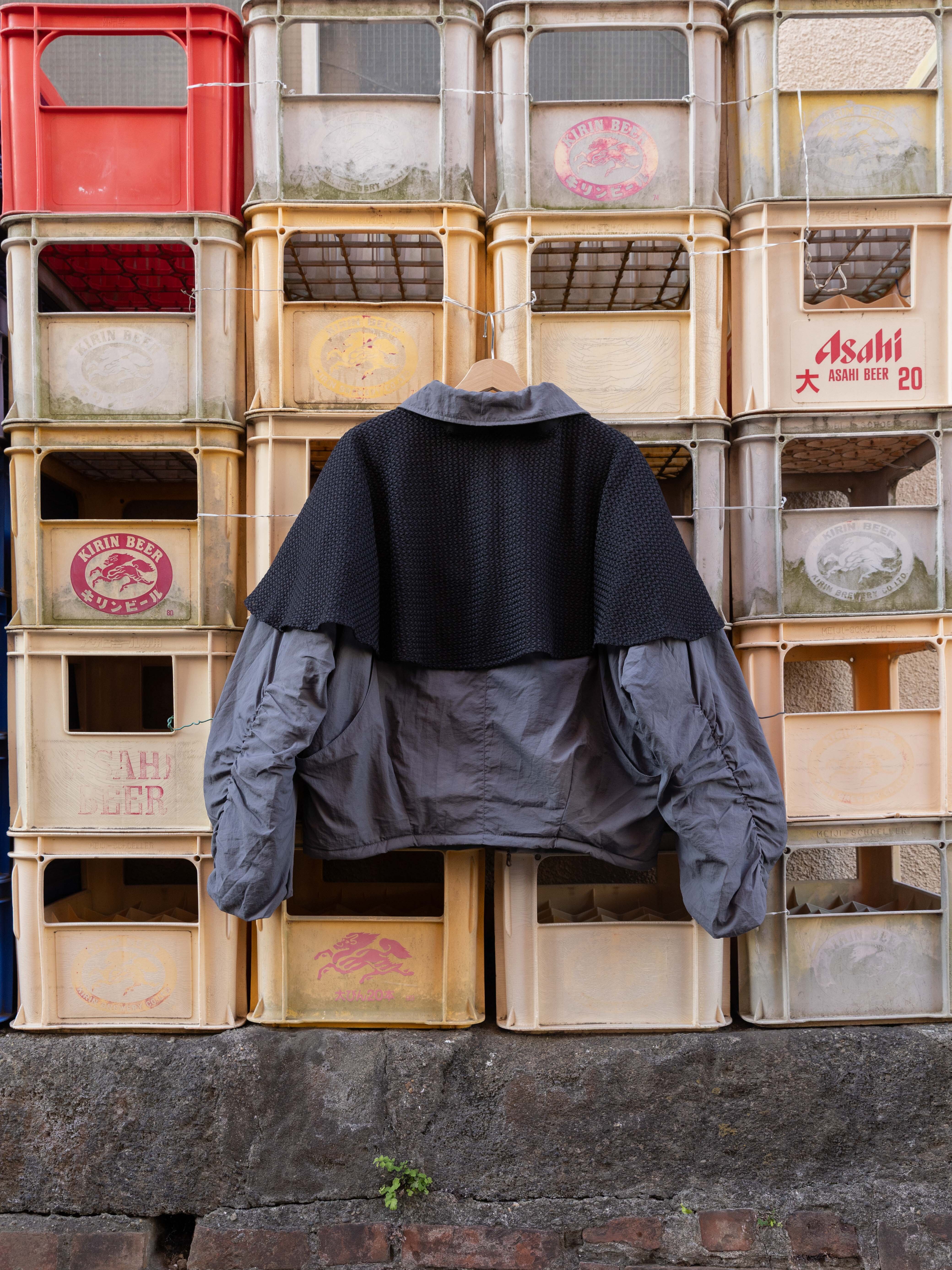 KLONE Shawl Bomber Jacket 披肩 飛行 外套