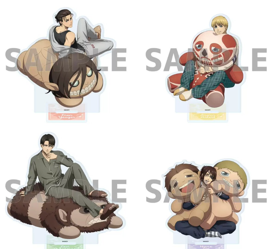 [代購][預訂] 進擊的巨人 くつろぎver. 等身 立牌