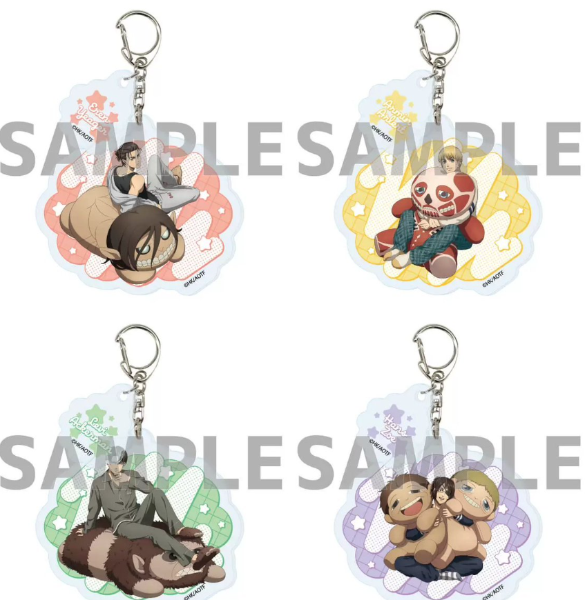 [代購][預訂] 進擊的巨人 くつろぎver. 等身 掛件