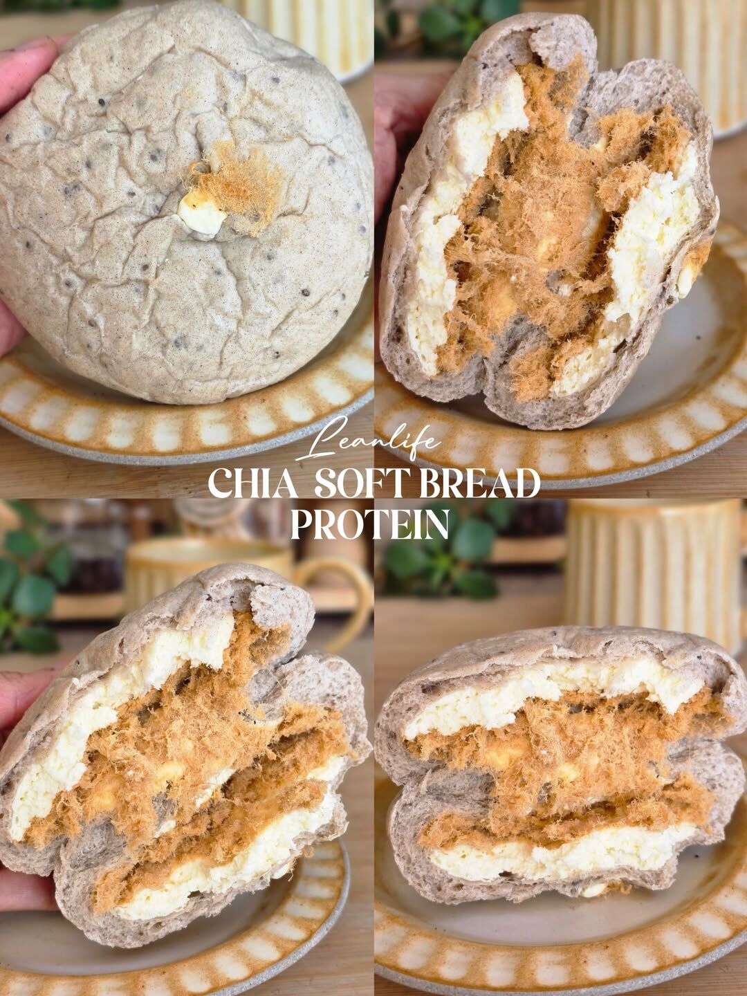 [TL06] [-18°C] Lean Life Chia Soft Bread Protein