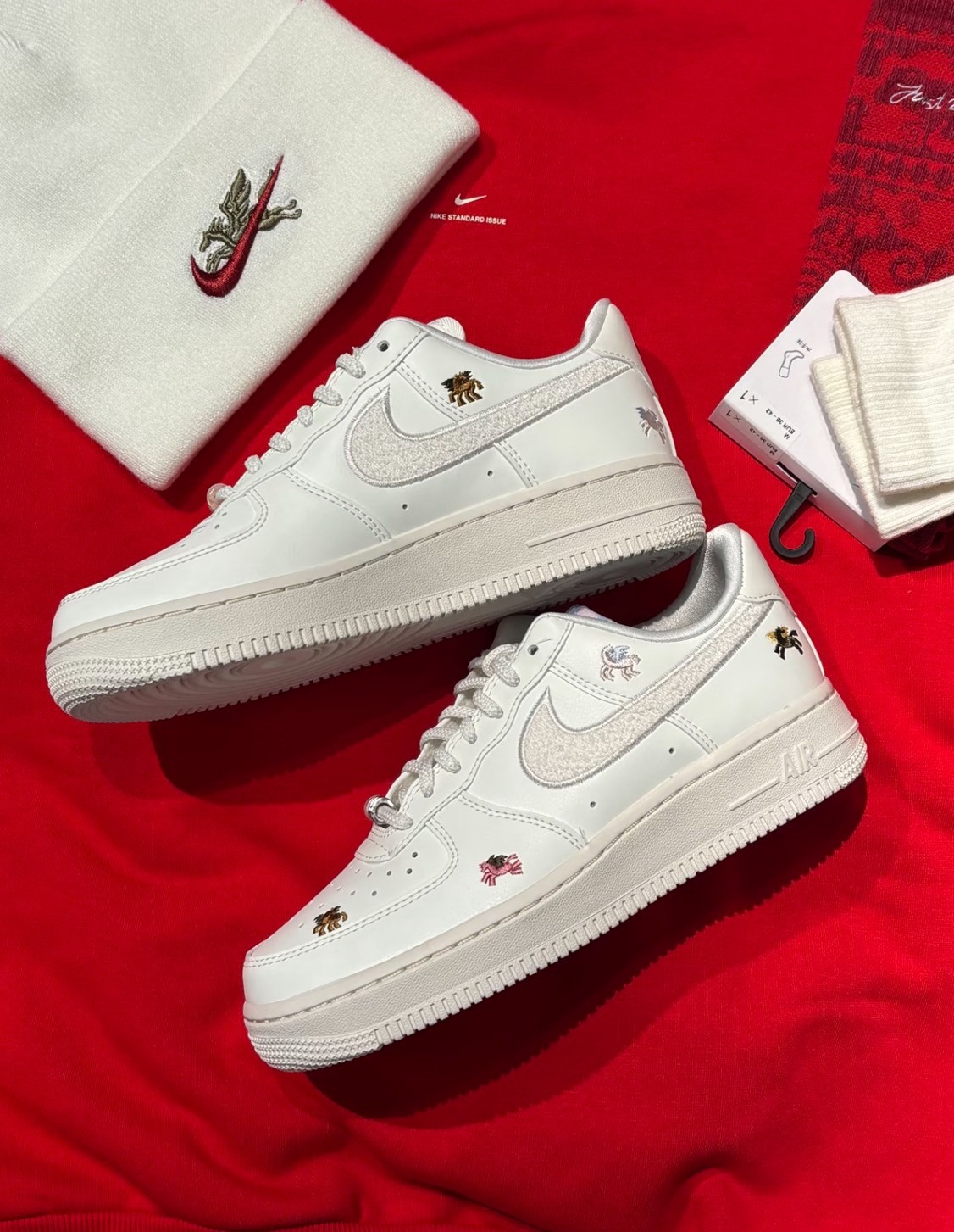 NIKE AIR FORCE 1 AF1 LOW Pegasus Pack 2026 馬年限定 飛馬刺繡