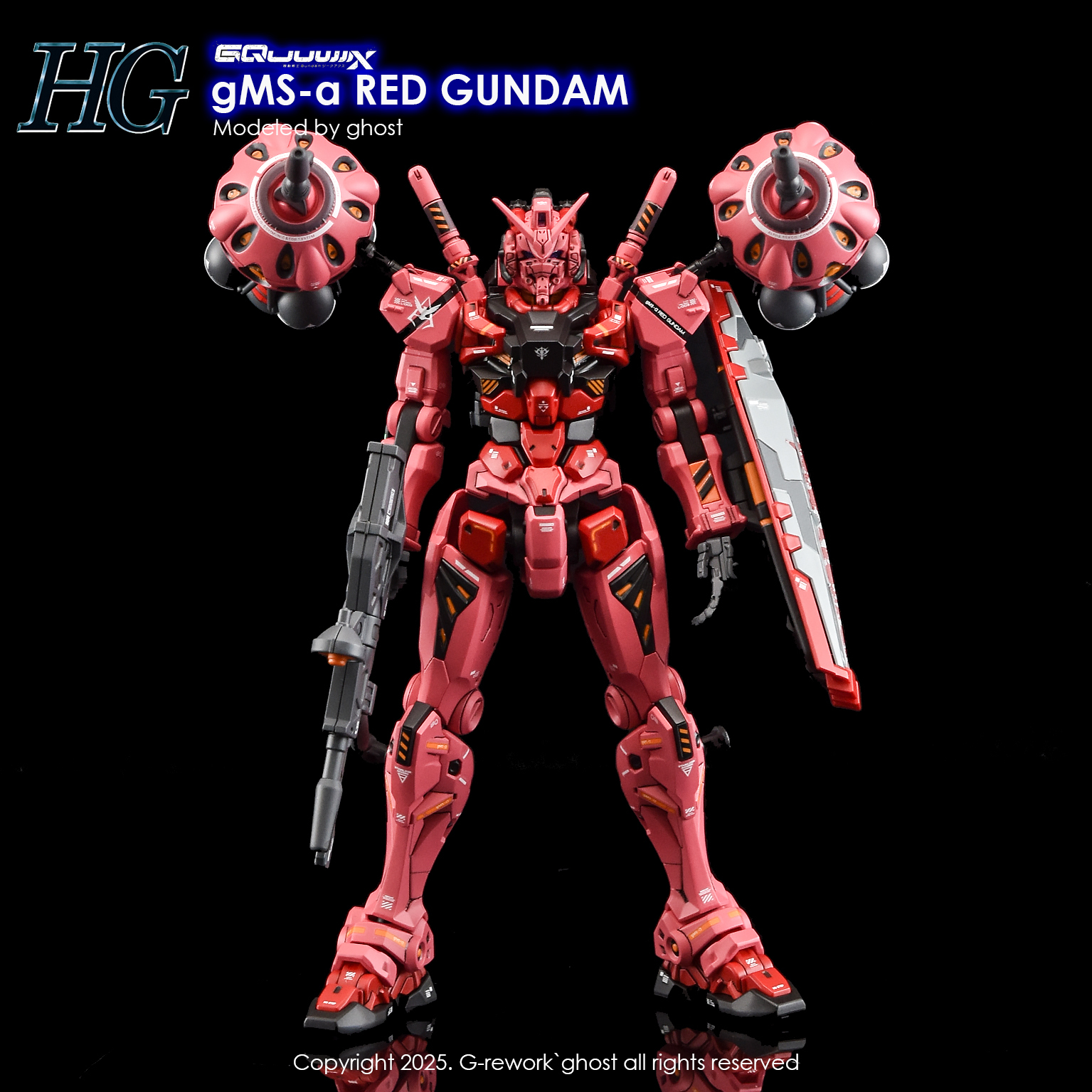 G-Rework 水貼 - [HG] [GQX] RED GUNDAM CD-H-GQ04