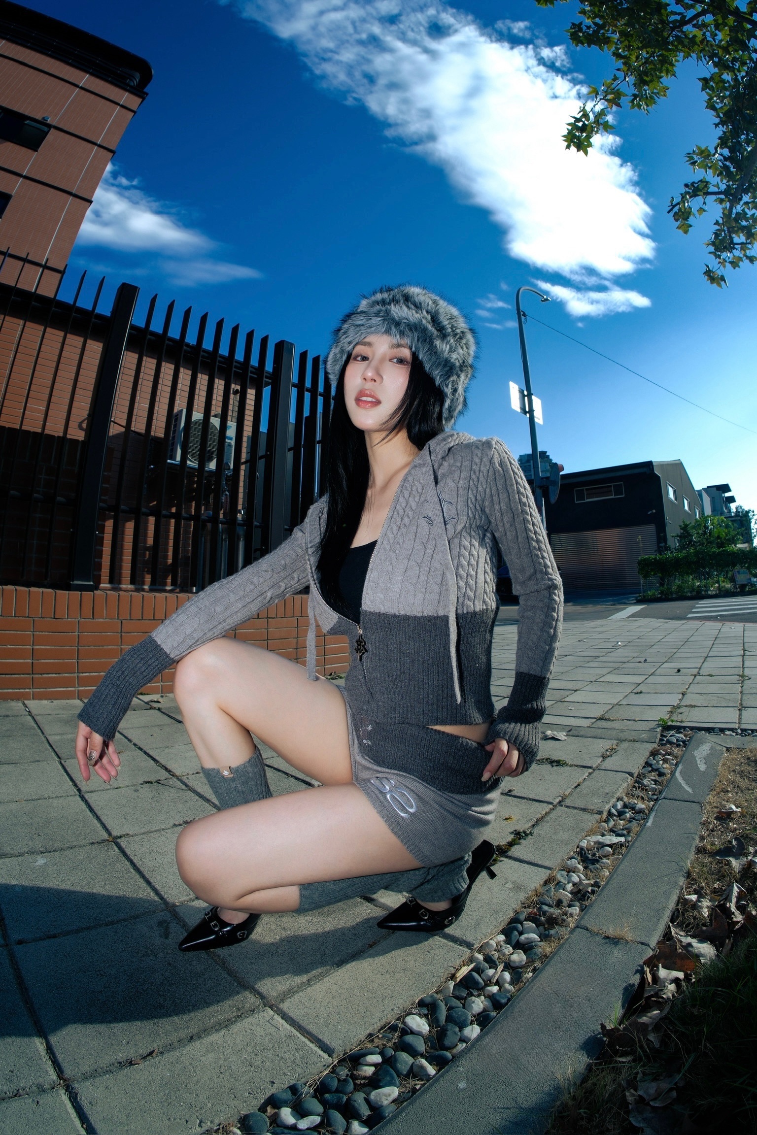 ATONESTUDIO x SAYLESS PT.FW “SCULPT KNIT DUO”JACKET