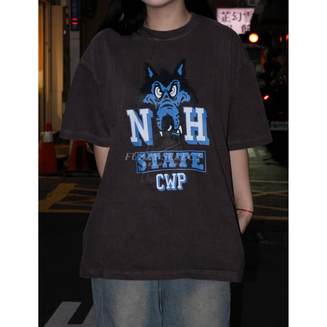 【逢甲 FUZZY】NEIGHBORHOOD NH . TEE SS-15 NBHD 灰狼 水洗 短T Tee